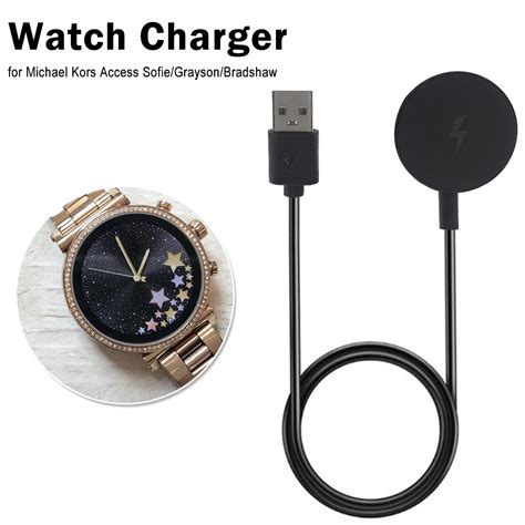 michael kors watch charger walmart|michael kors grayson smartwatch charger.